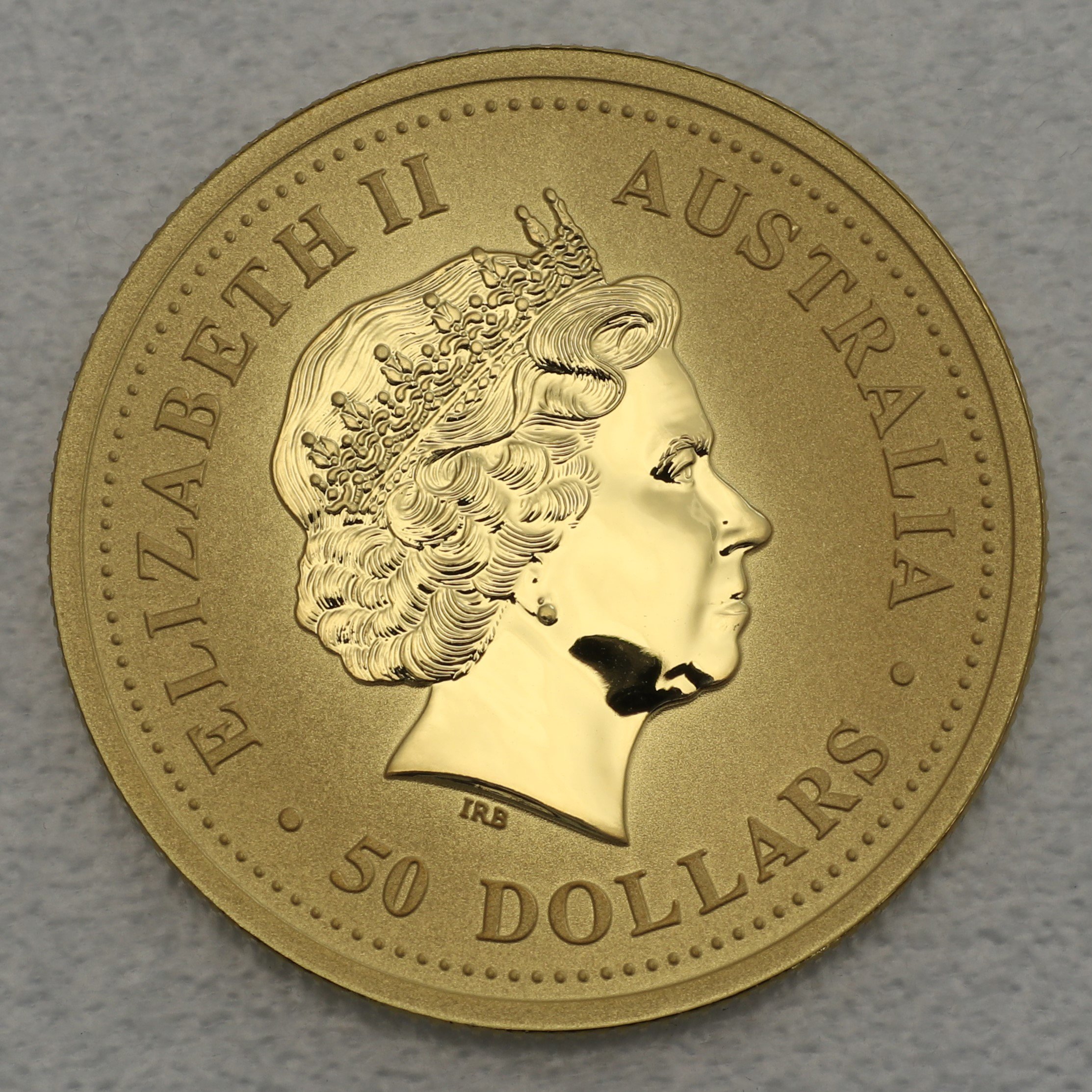 Goldmünze 1/2oz "Känguru" 2004 Australian Nugget (Australien) - Detailansicht 1