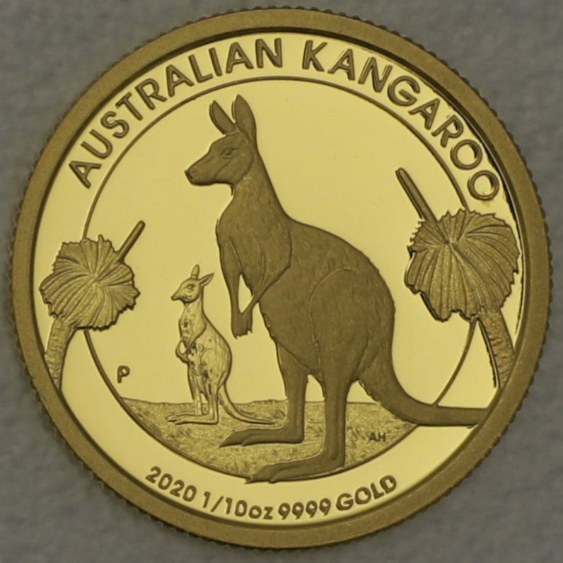 Goldmünzen "Känguru" 2020 (PP) Set – 5-teilig (Australien) - Detailansicht 6