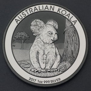 Silbermünze 1oz "Koala" 2017 (Australien) - Hauptansicht