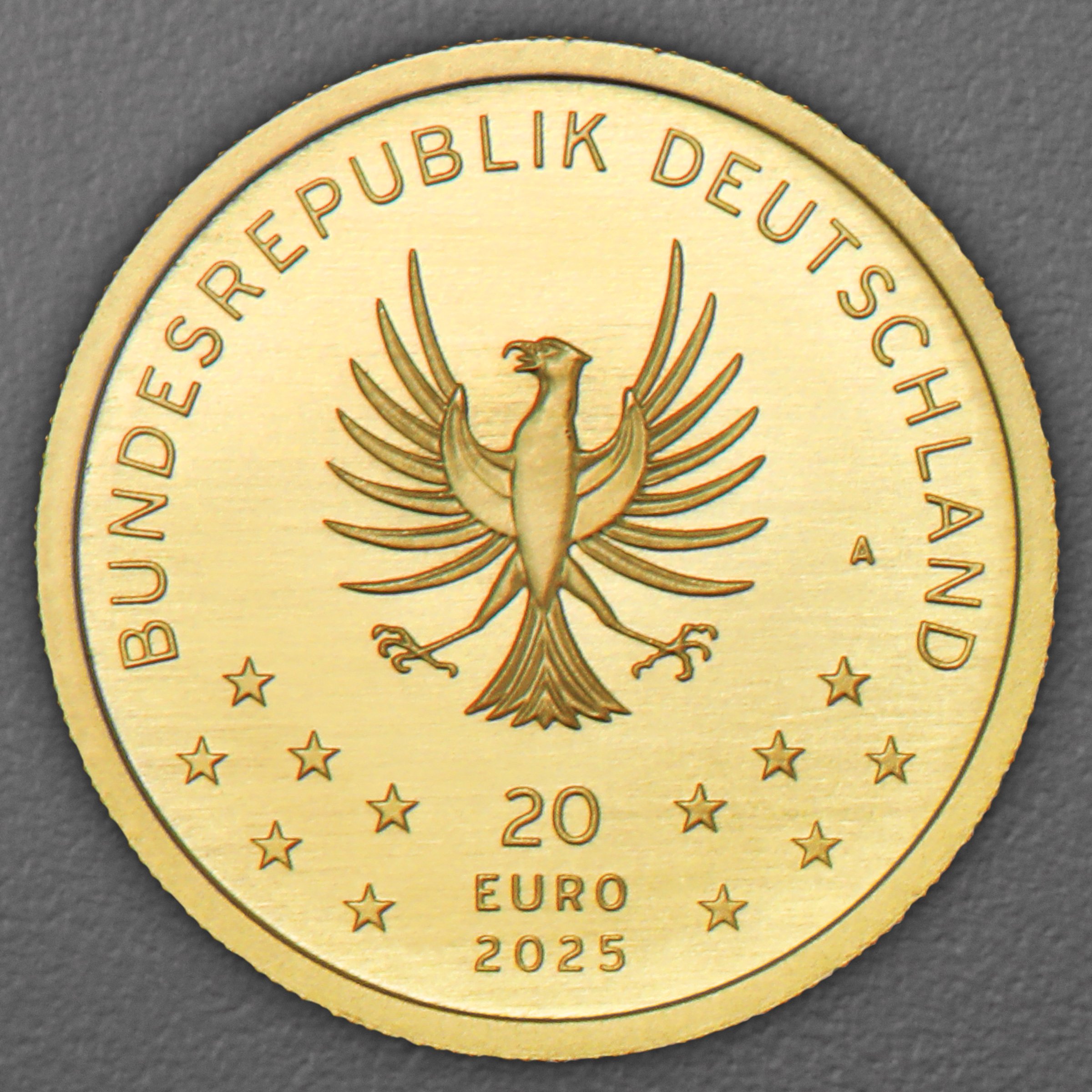 Goldmünze 20 Euro "Luchs" 2025 Rückkehr der Wildtiere (Deutschland) - Detailansicht 1