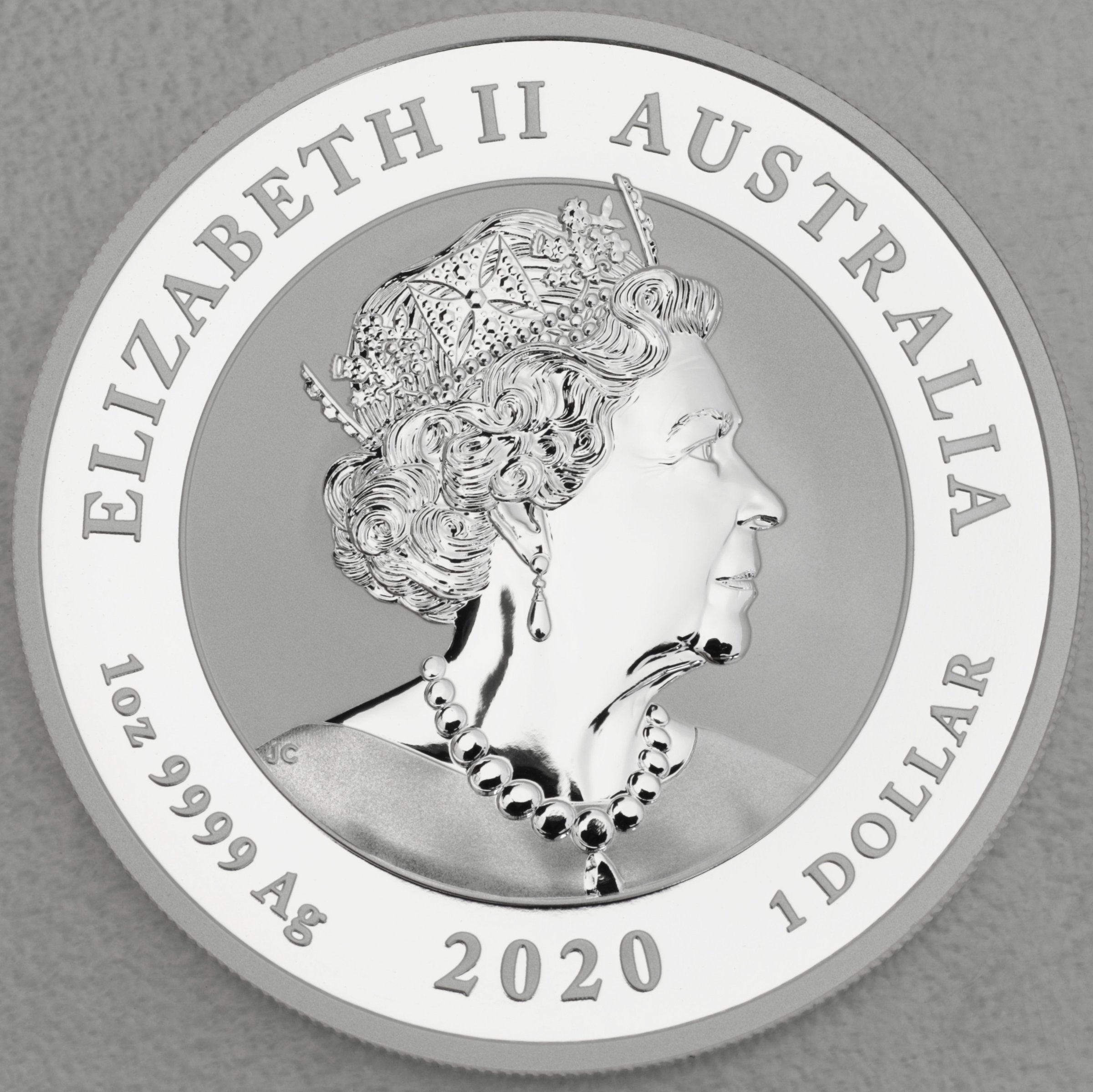 Silbermünze 1oz "Double Pixiu" 2020 Wächter-Löwen (Australien) - Detailansicht 1