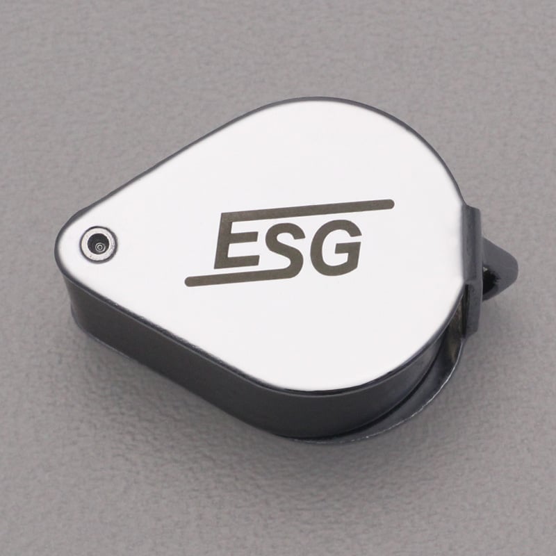 ESG "Einschlag-Lupe" (im Leder-Etui) - Detailansicht 1