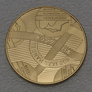 Goldmünze 10 Euro "Japan" 2009 400 Jahre Handelsbeziehungen (Niederlande) - Hauptansicht