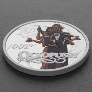 Silbermünzen 1oz +7 x 1/2oz "Roger Moore" 2024 (PP/kol./verg.) Set – 8-teilig James Bond (Tuvalu) - Miniaturansicht 19