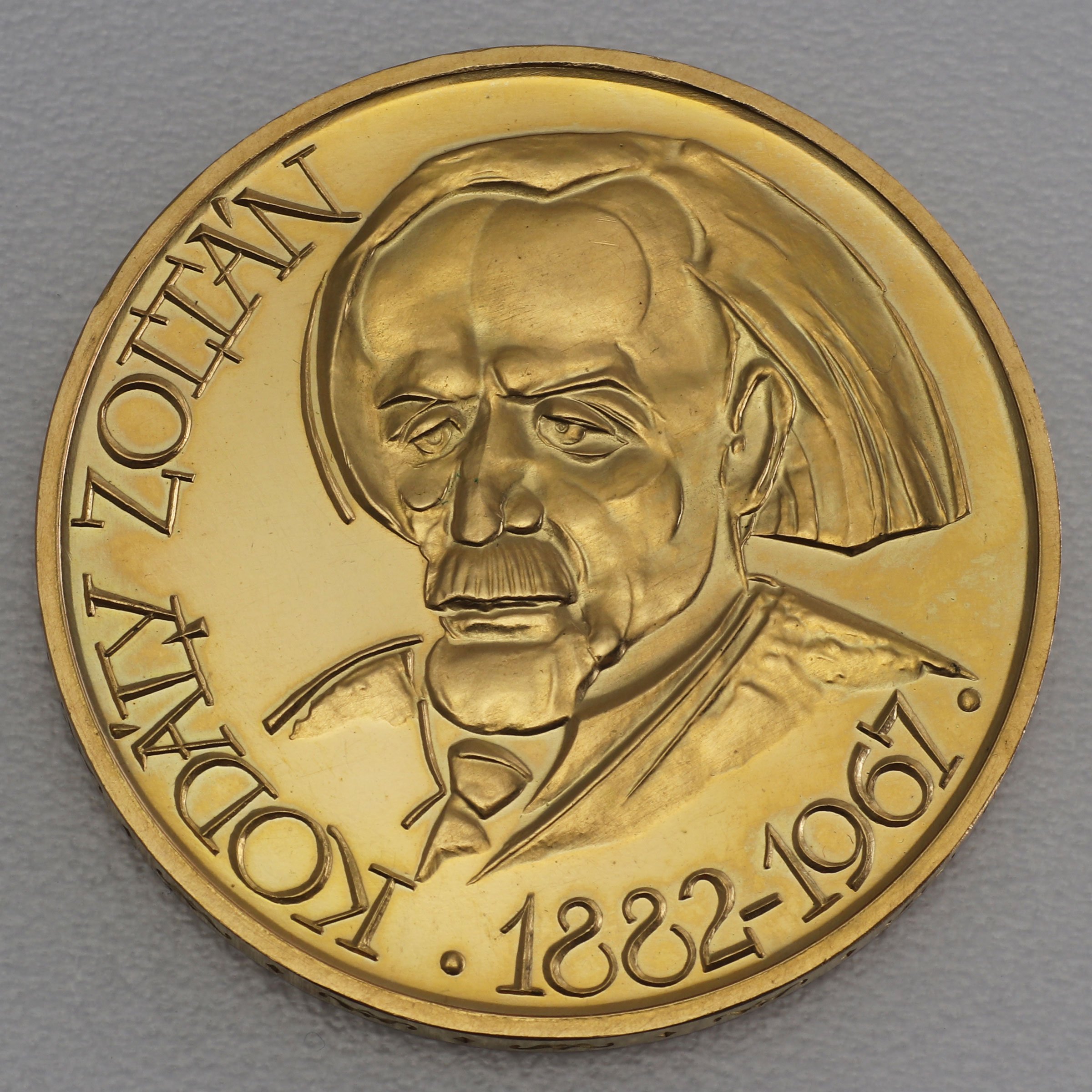 Goldmünze 1000 Forint "Zoltán Kodály" 1967 (Ungarn) - Hauptansicht