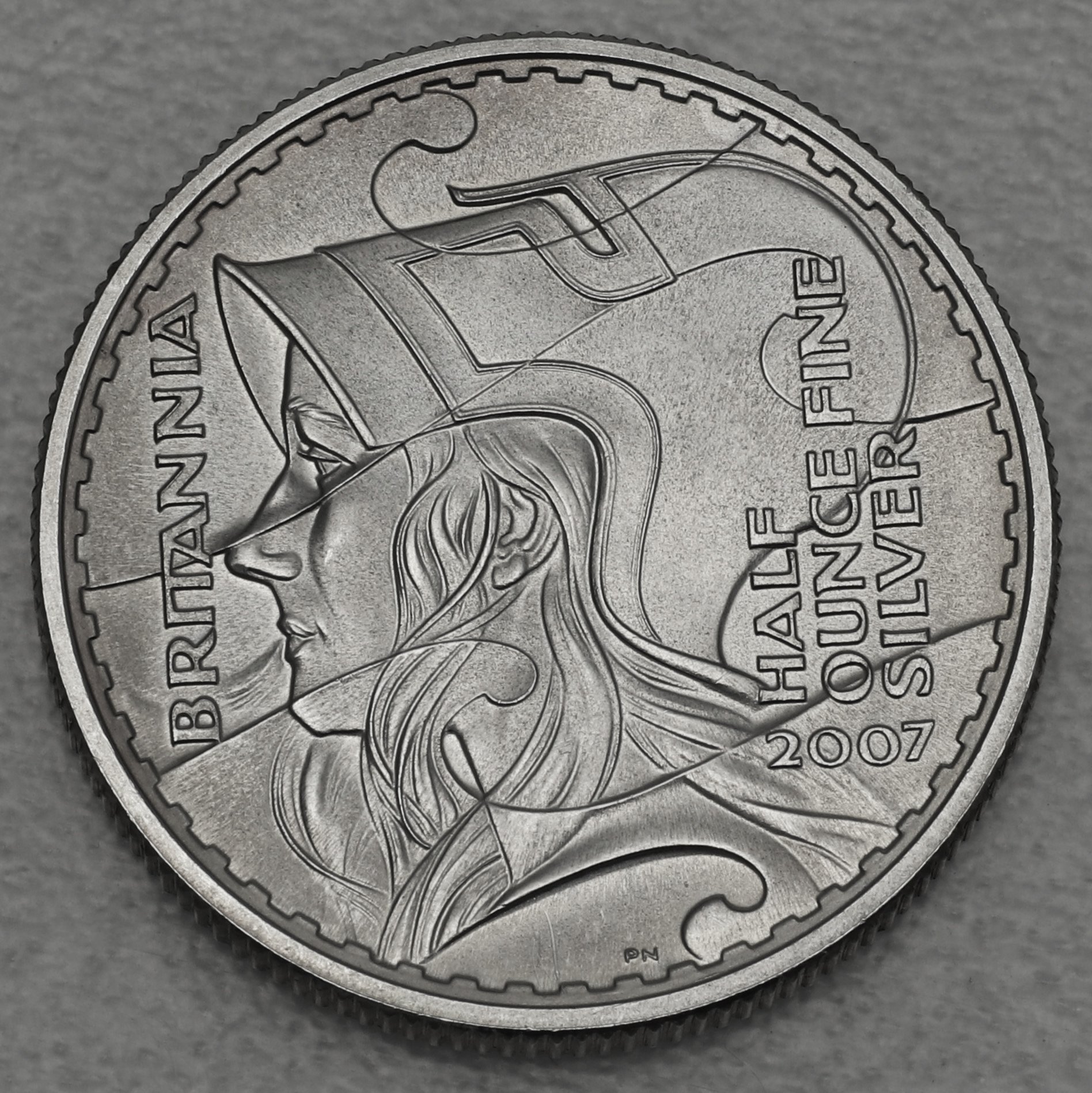 Silbermünzen 6 x 1/2oz "Britannia" 2007 (Satin PP) 20th Anniversary Set – 6-teilig (Großbritannien) - Detailansicht 2