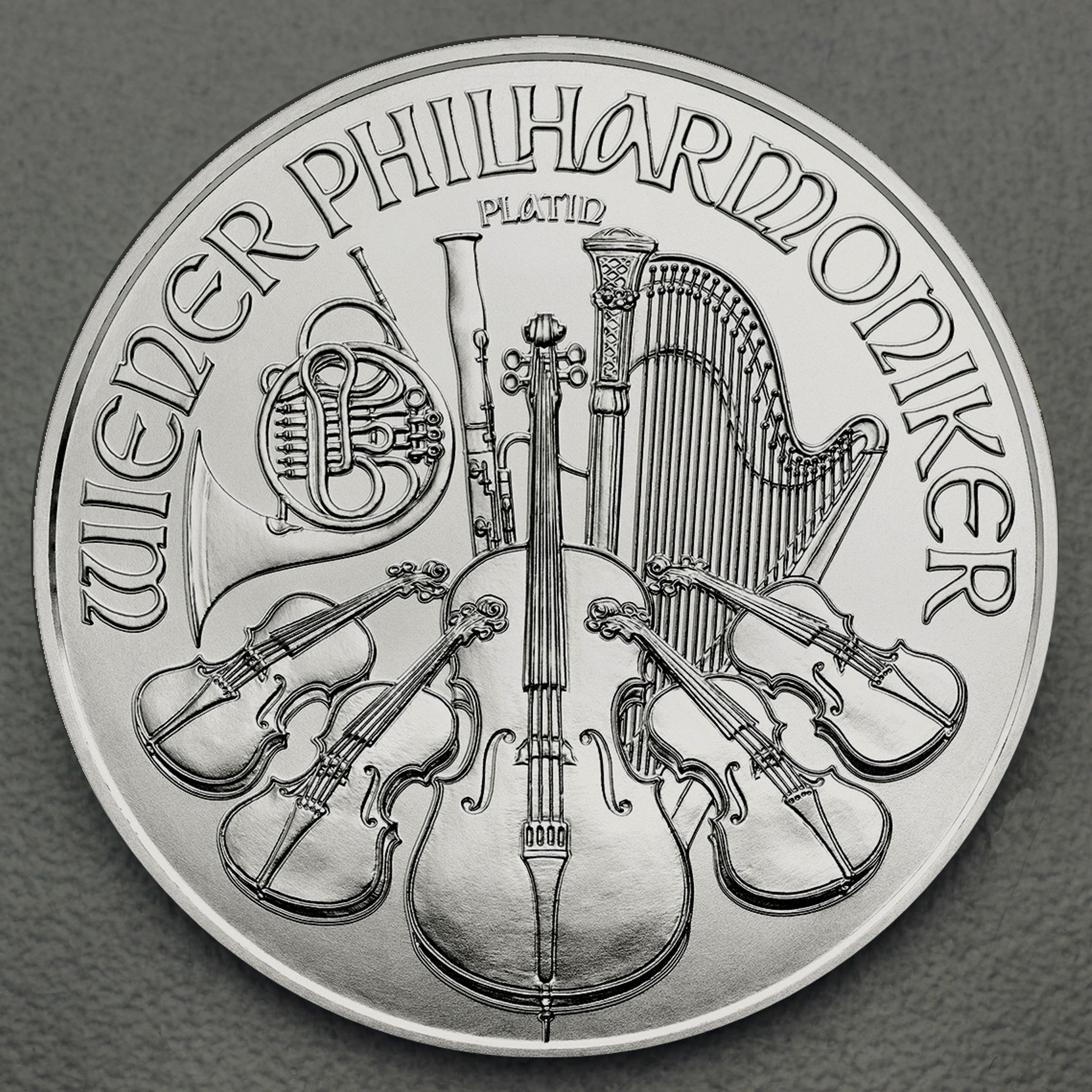 Platinmünze 1oz "Wiener Philharmoniker" diff. (Österreich) - Detailansicht 1