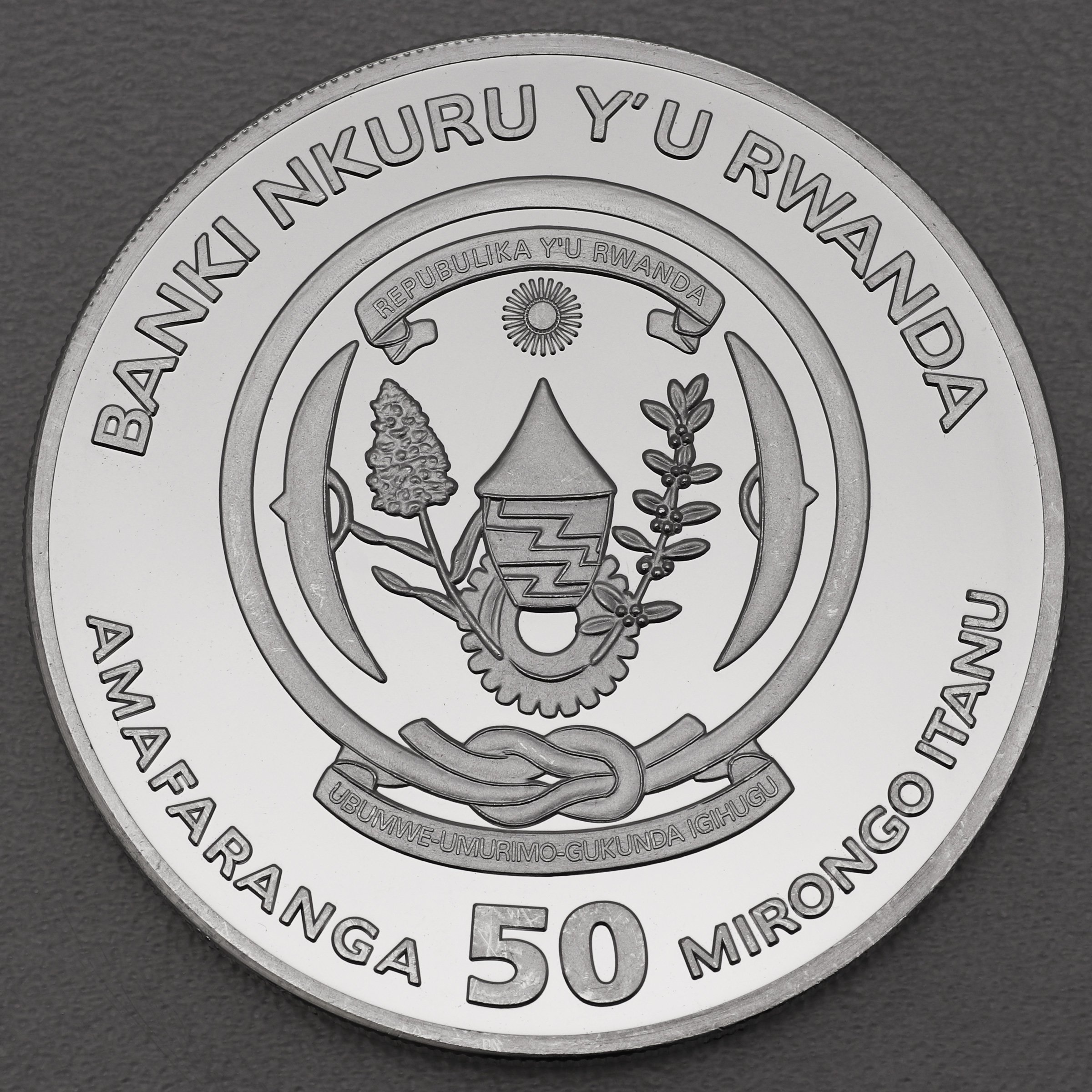 Silbermünze 1oz "Ochse" 2021 (PP) Lunar Ounce 19% (Ruanda) - Detailansicht 1