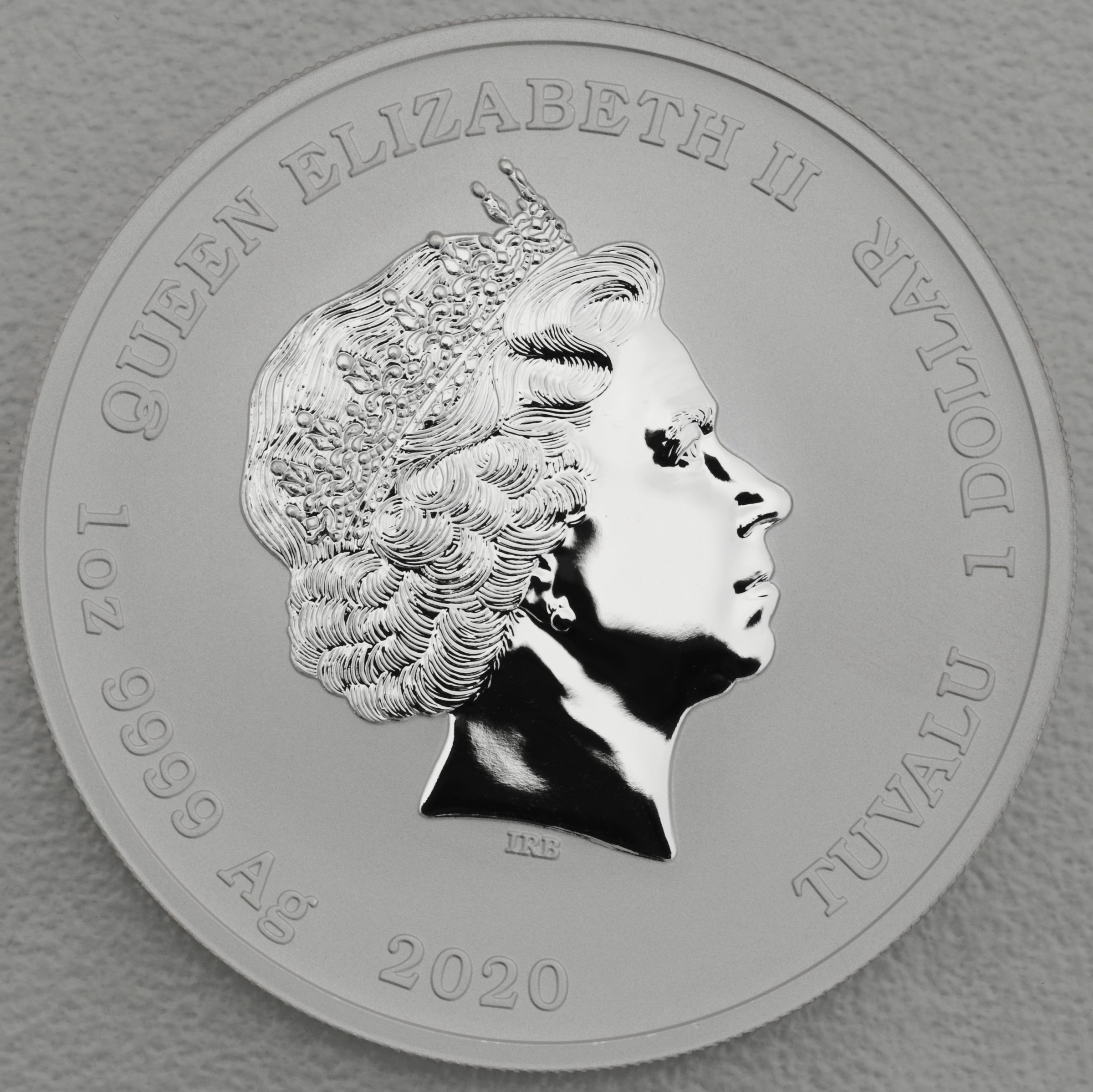Silbermünze 1oz "Zeus" 2020 Gods of Olympus (Tuvalu) - Detailansicht 1