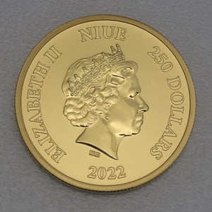 Goldmünze 1oz "Queen Anne s Revenge" 2022 Disney – Pirates of the Caribbean (Niue) - Miniaturansicht 2