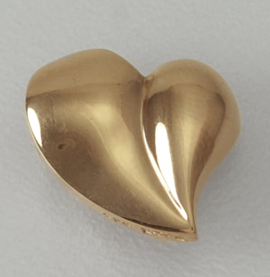 Rose-Gold Anhänger "Freches Herz" (14kt) - Miniaturansicht 2