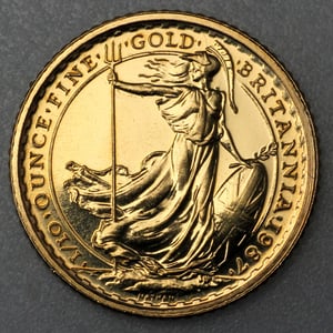 Goldmünze 1/10oz "Britannia" vor 2013 (22kt) (Großbritannien) - Hauptansicht