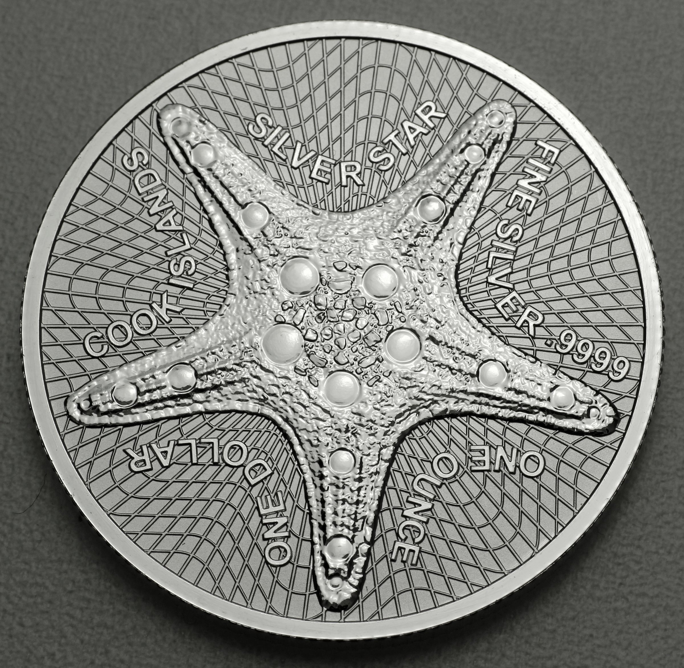 Silbermünze 1oz "Silver Star" 2019 diff. (Cook Islands) - Hauptansicht