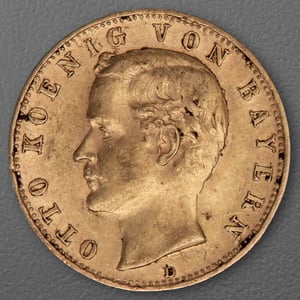 Goldmünze 10 Mark "Otto" 1898-D J.199 (Bayern) - Hauptansicht