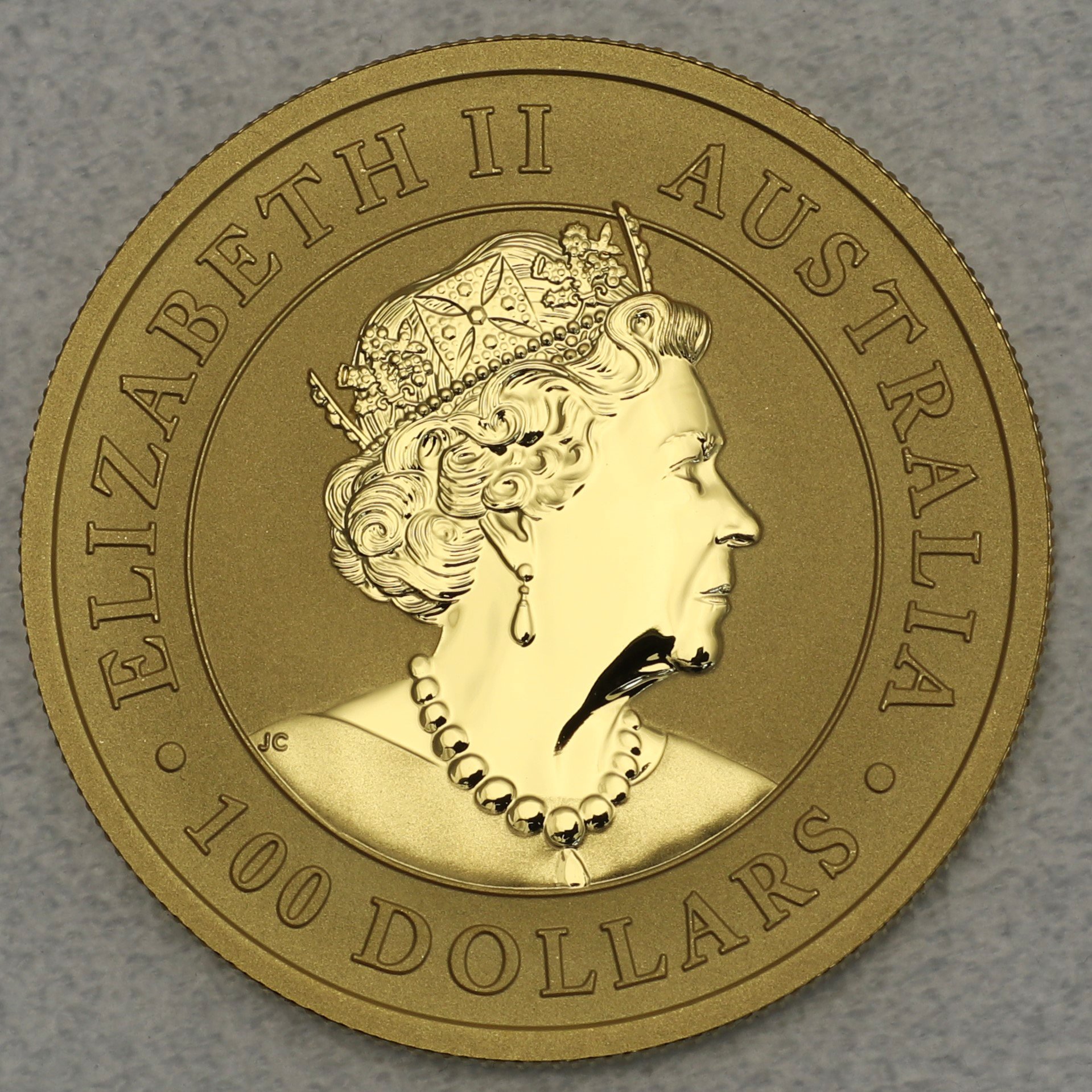 Goldmünze 1oz "Australian Nugget" 2021 Gold Eagle 1931 (Australien) - Detailansicht 1