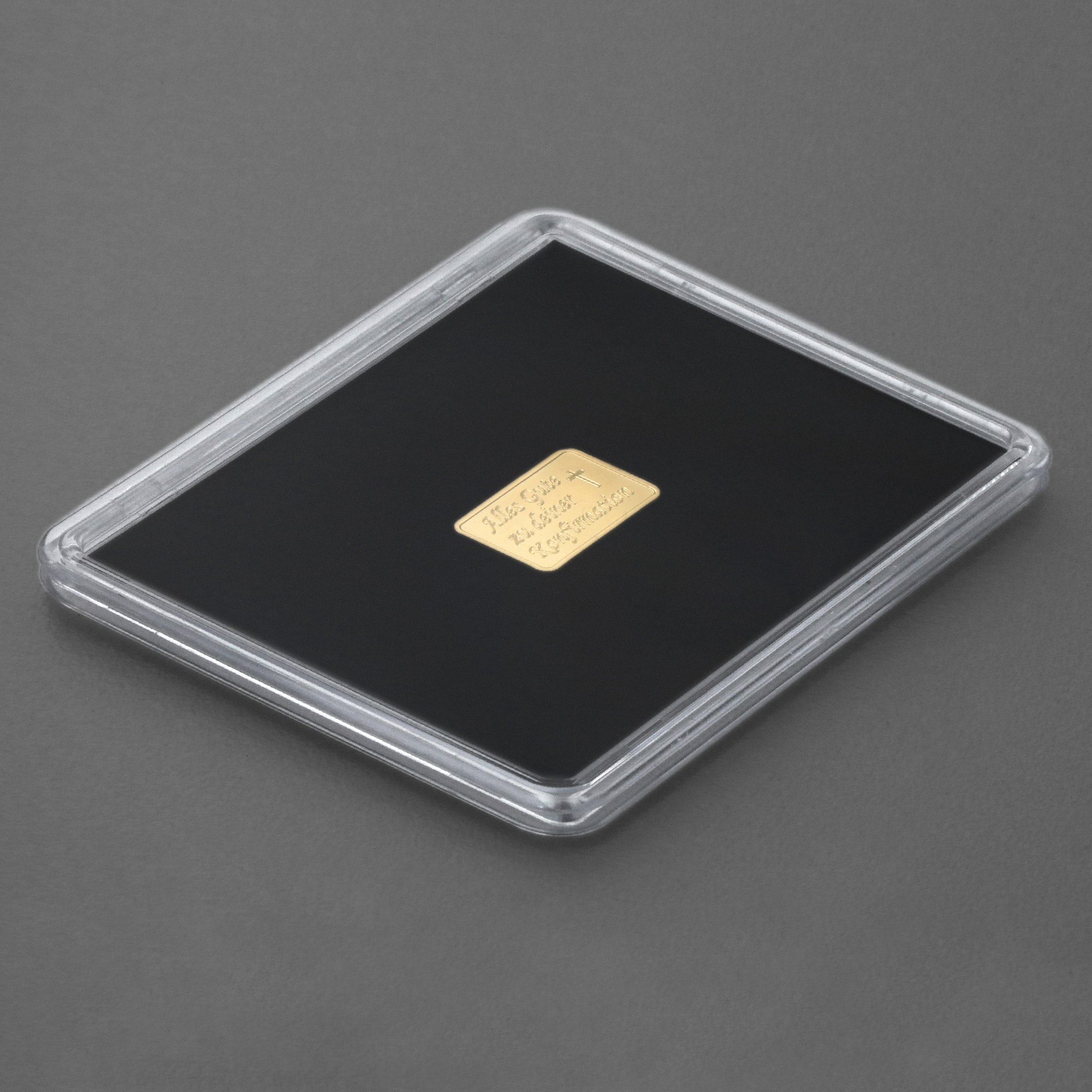 Goldbarren 2,5g Gravur "Konfirmation" - Detailansicht 6