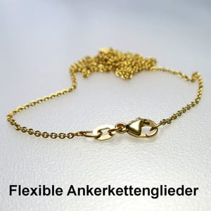 Goldkette 585er/45 cm "Anker-Form" (14 kt GG) - Miniaturansicht 3