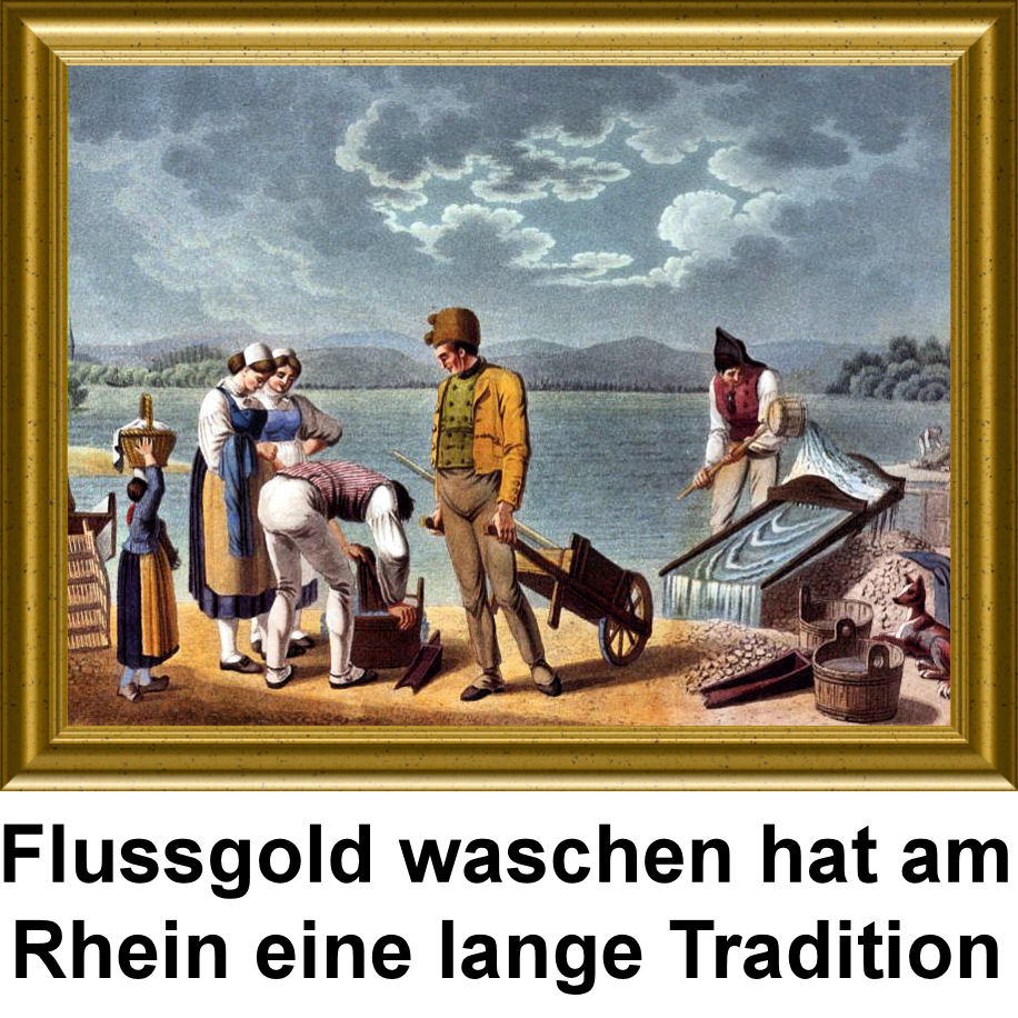 "Rheingold/Flussgold" 1g (Naturgold) - Detailansicht 3