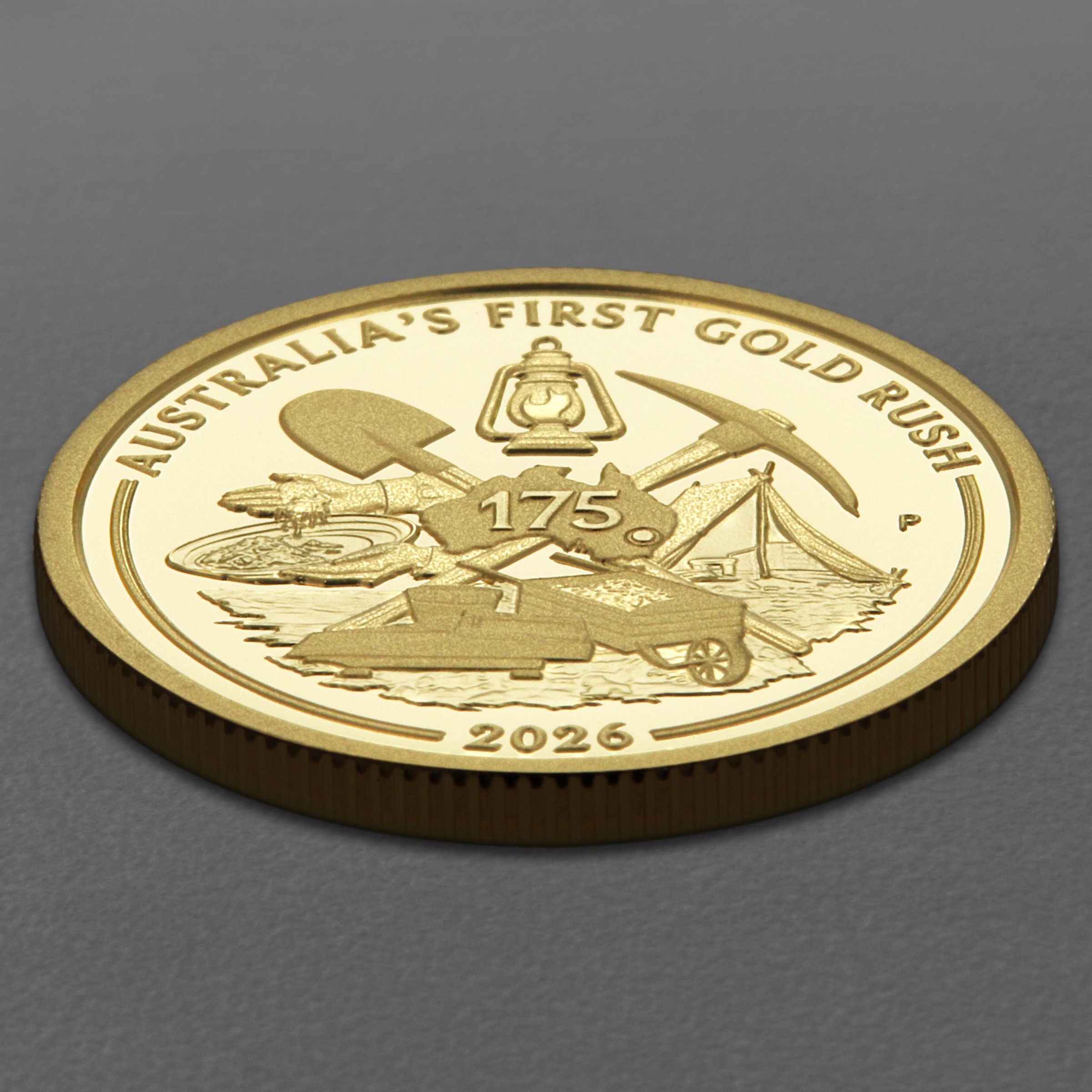 Goldmünze 1/4oz "Australia s First Gold Rush" 2026 (PP) 175th Anniversary (Australien) - Detailansicht 2