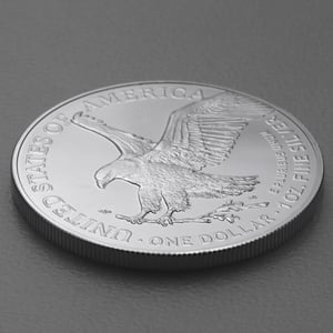 Silbermünze 1oz "American Eagle" verschiedene Jahrgänge (USA) 19% - Miniaturansicht 4