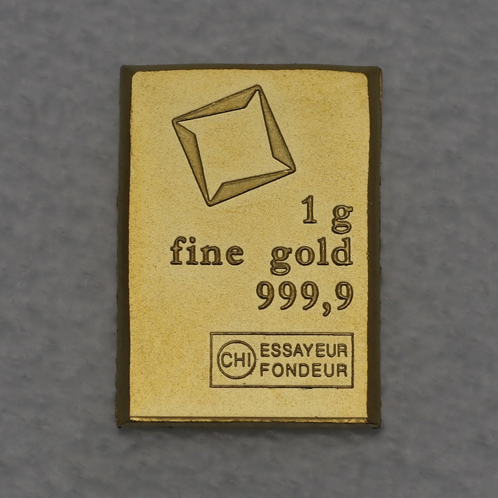 Goldbarren 1g "Resale" (div. Hersteller) - Detailansicht 3