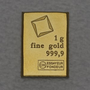 Goldbarren 1g "Resale" (div. Hersteller) - Miniaturansicht 4