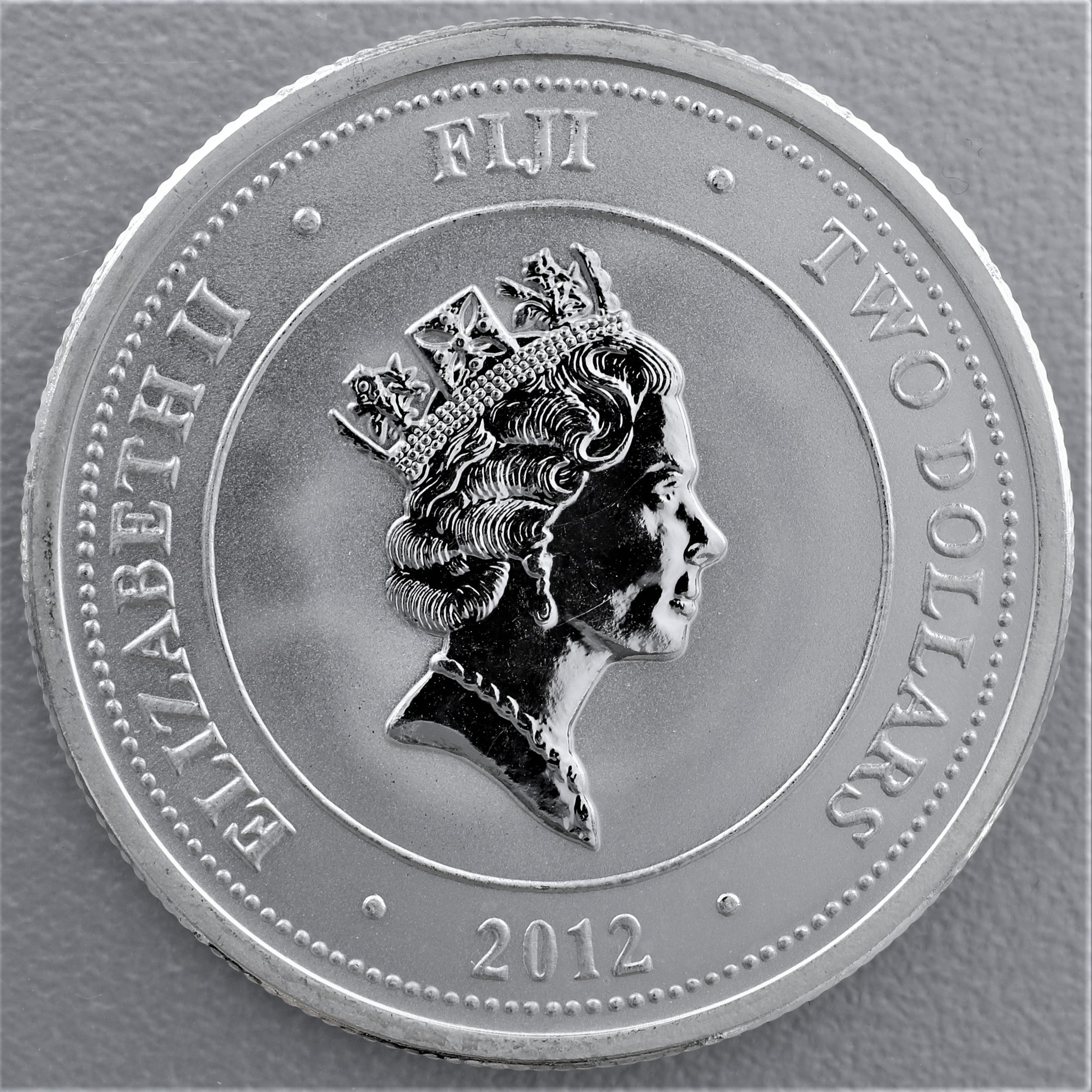 Silbermünze 1oz "Fiji Taku Schildkröte" 2012 (Fidschi) - Detailansicht 1