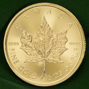 Goldmünze 1/2oz "Maple Leaf" aktueller Jahrgang (Kanada) - Miniaturansicht 5