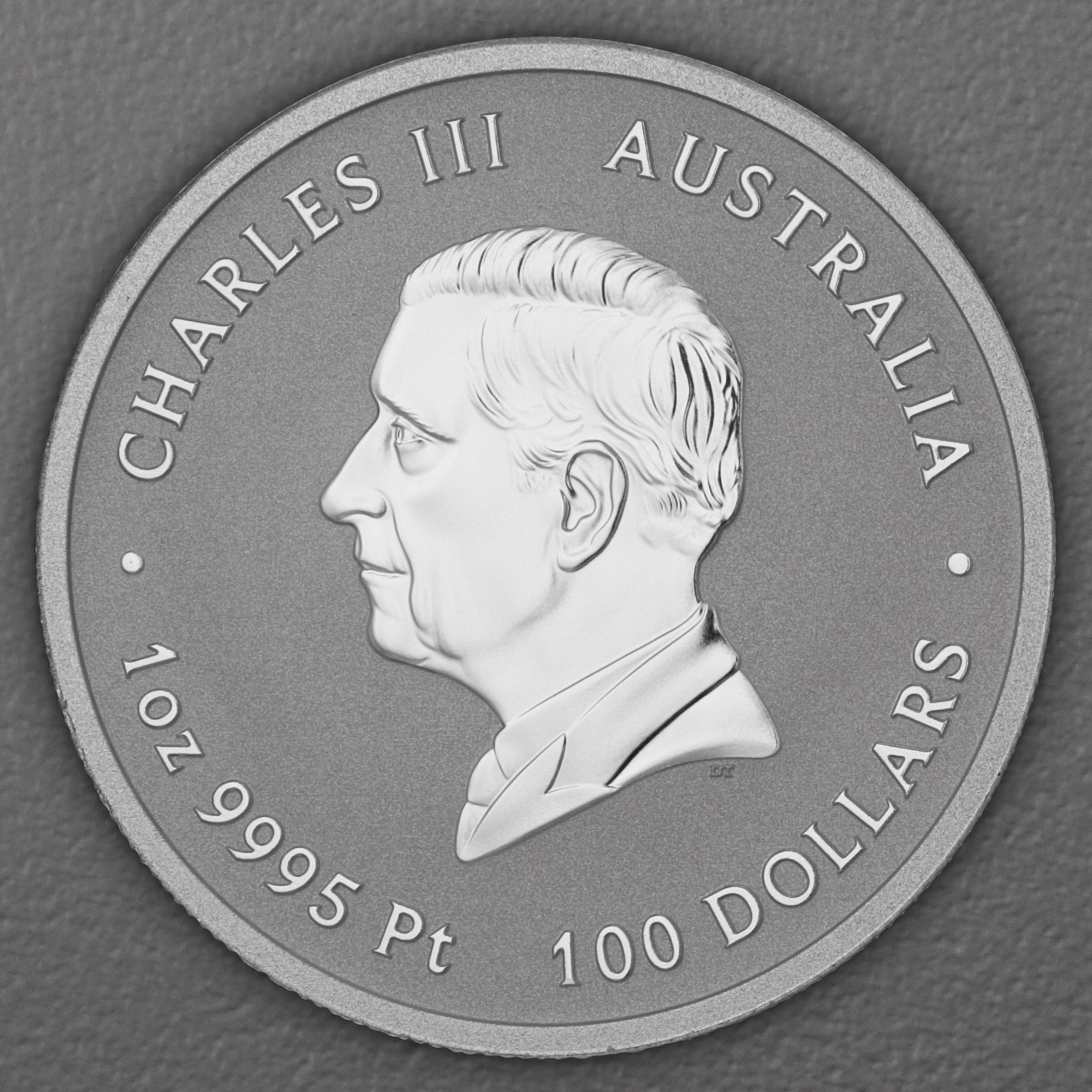 Platinmünze 1oz "Ziege" 2027 Lunar III – Year of the Goat 19% (Australien) - Detailansicht 1