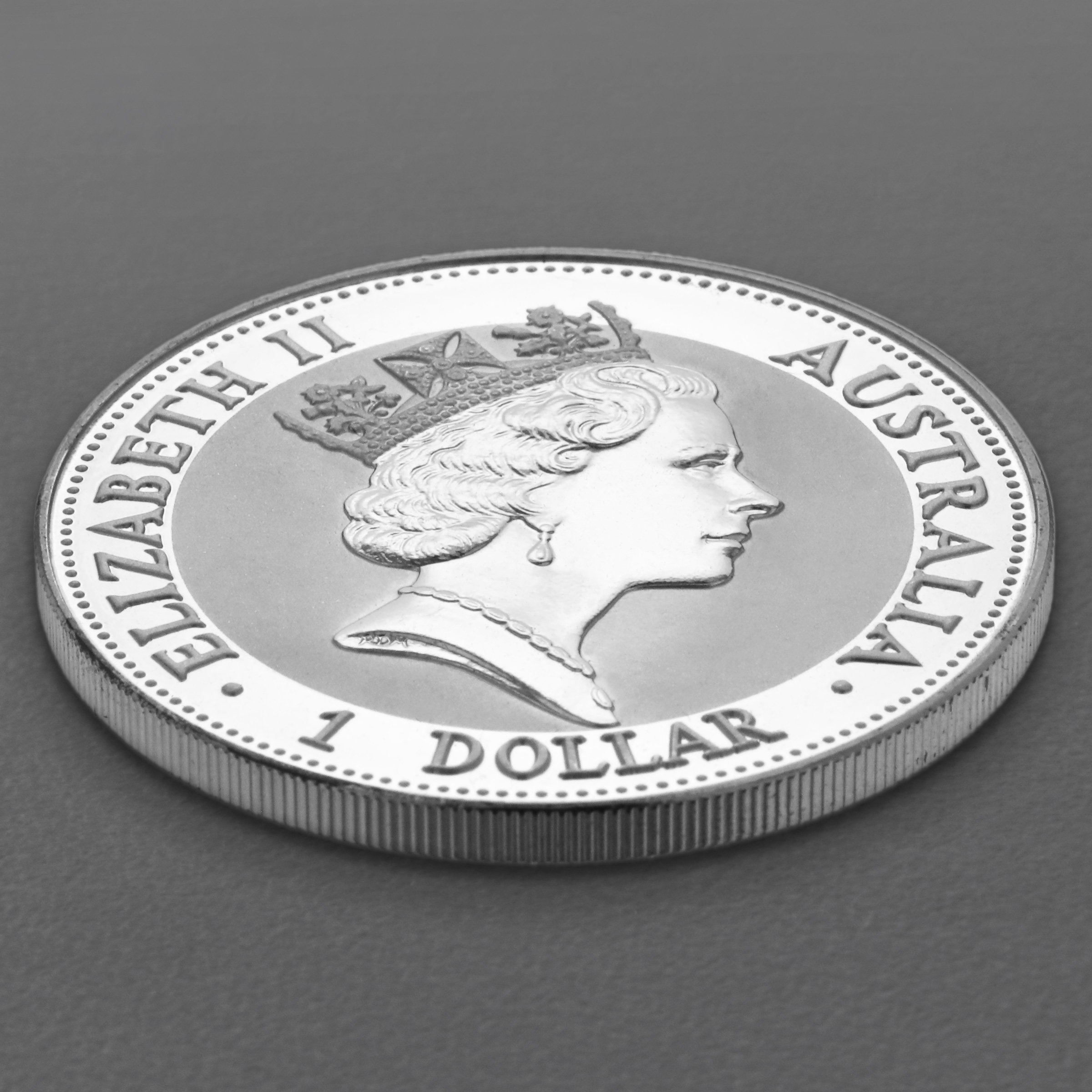Silbermünze 1oz "Kookaburra" 1993 (Australien) - Detailansicht 3