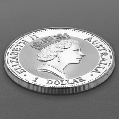 Silbermünze 1oz "Kookaburra" 1993 (Australien) - Miniaturansicht 4