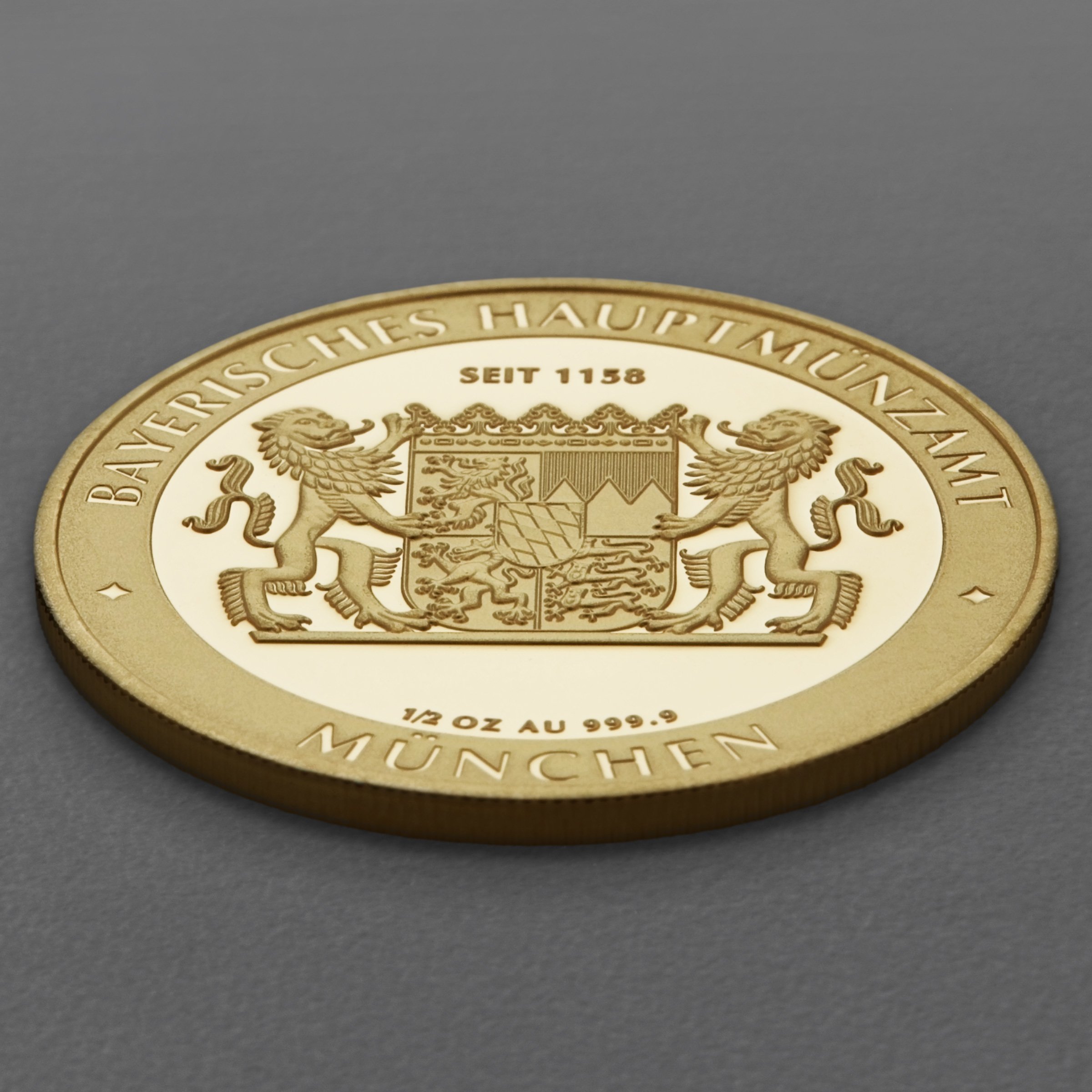 Gold 1/2oz "Schloss Neuschwanstein" 2026 Bayern Thaler (Deutschland) - Detailansicht 3