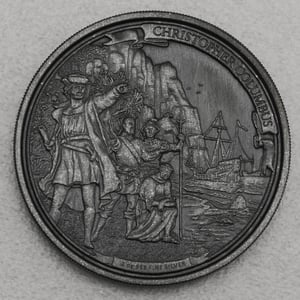 Silbermünze 2oz "Christopher Columbus" 2015 (HR/AF) (Niue) - Miniaturansicht 1