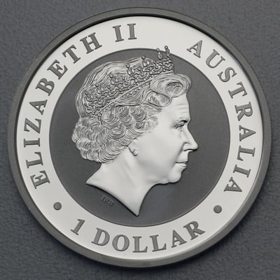 Silbermünze 1oz "Kookaburra" 2017 (Australien) - Miniaturansicht 2