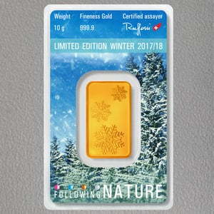 Goldbarren (4x 10g) "Following Nature" ARGOR - Miniaturansicht 7