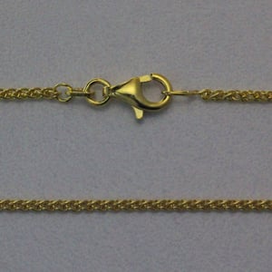 Goldkette 585er/45 cm "Zopf-Form" (14 kt GG) image