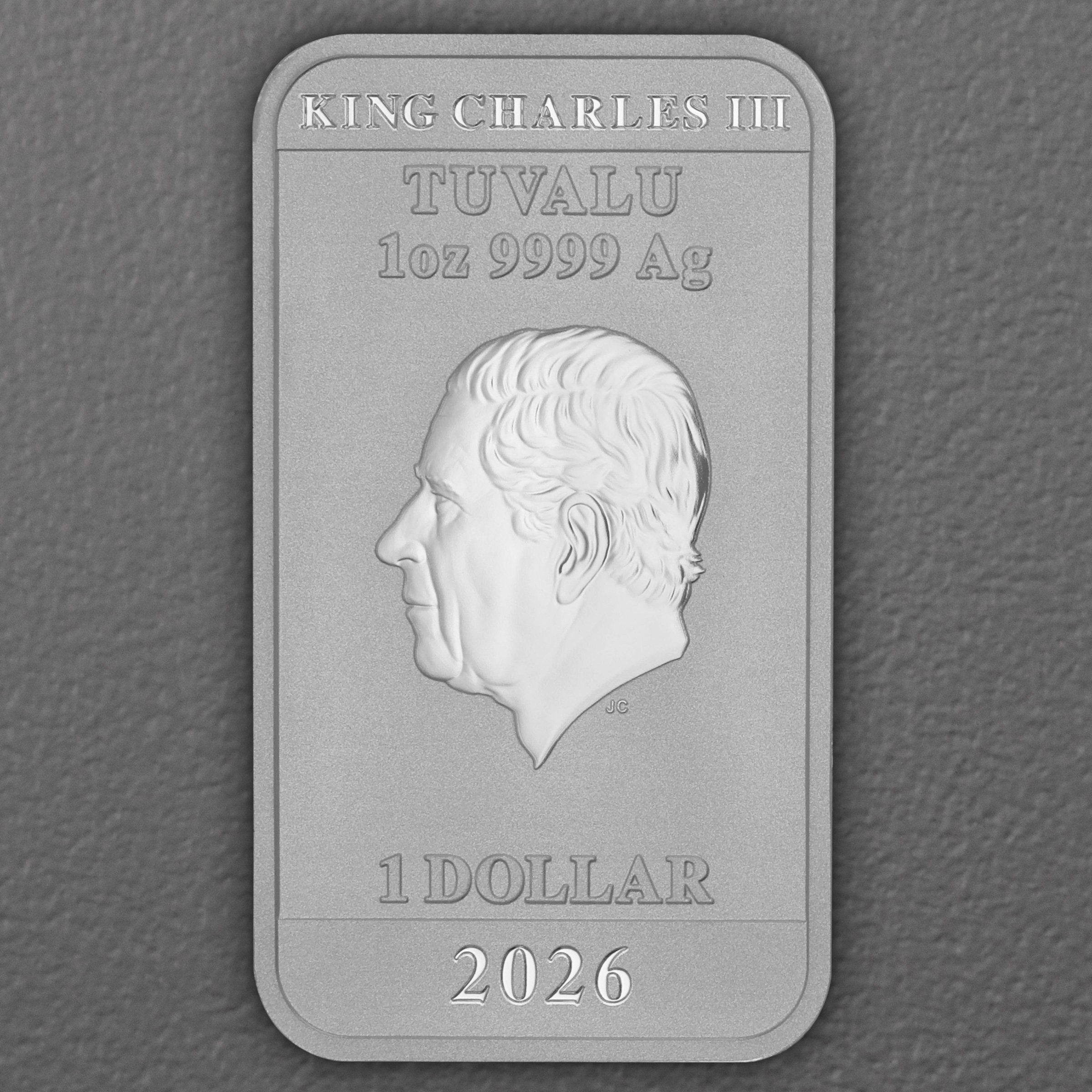 Silbermünzbarren 1oz "Season 5" 2026 (koloriert) Stranger Things (Tuvalu) - Detailansicht 1