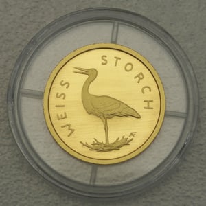 Goldmünze 20 Euro "Weißstorch" 2020 Heimische Vögel (Deutschland) - Miniaturansicht 3