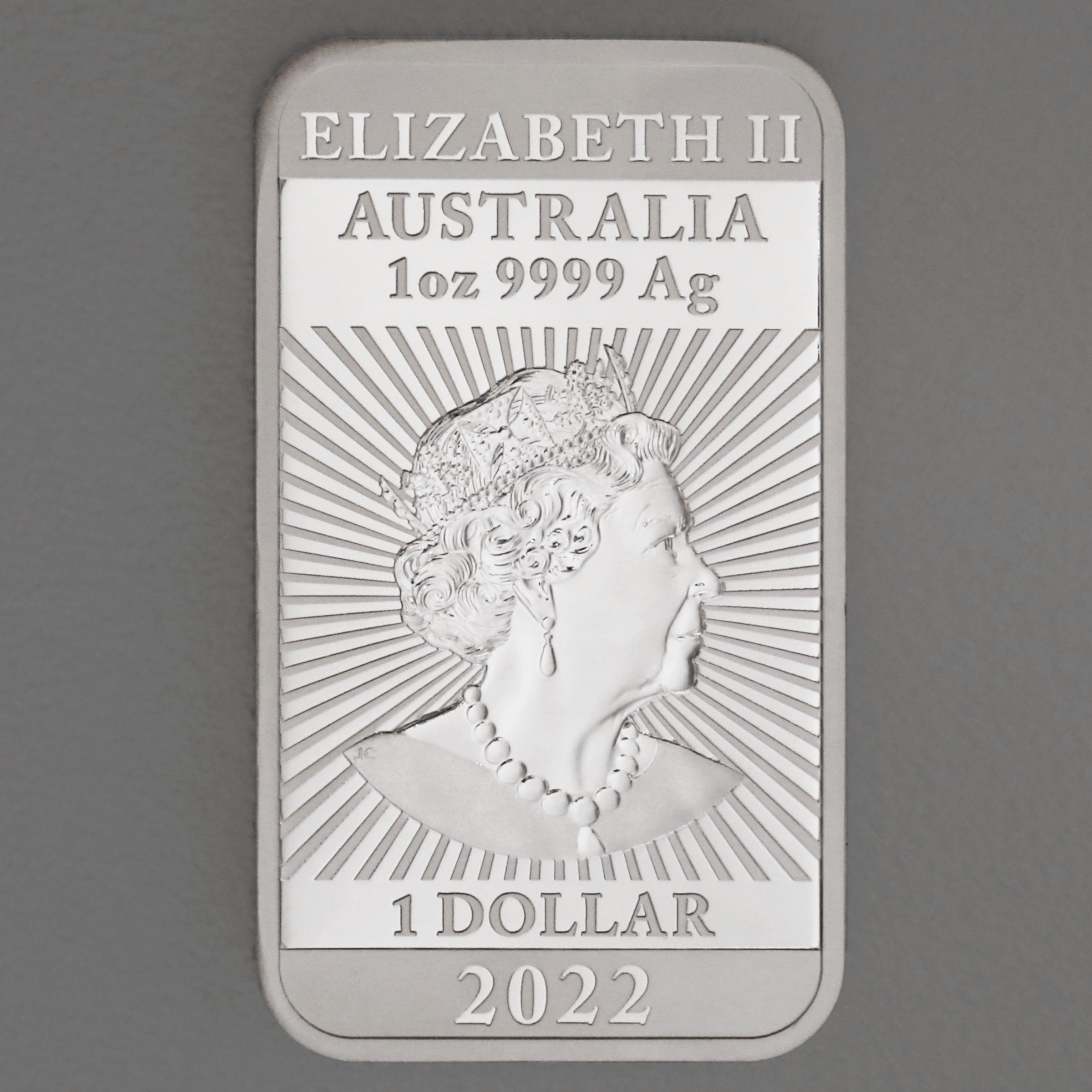 Silber Münzbarren 1oz "Rectangular Dragon" 2022 (PP) diff. (Australien) - Detailansicht 1