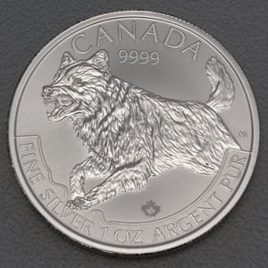 Silbermünze 1oz "Wolf" 2018 Predator (Kanada) - Hauptansicht
