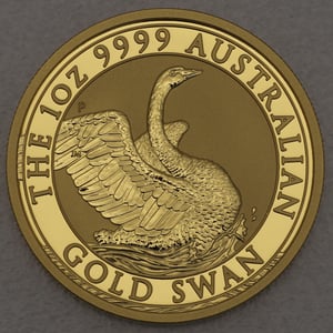 Goldmünze 1oz "Schwan" 2020 Australian Gold Swan (Australien) - Hauptansicht