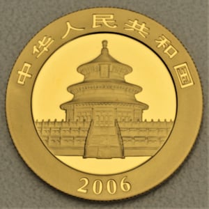Goldmünze 1/2oz "Panda" 2006 (China) - Miniaturansicht 2