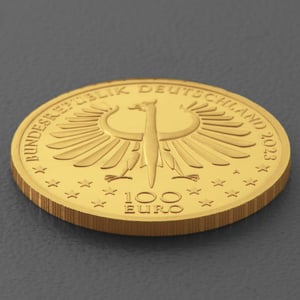 Goldmünze 100 Euro "Faust" 2023 Meisterwerke der deutschen Literatur (Deutschland) - Miniaturansicht 4