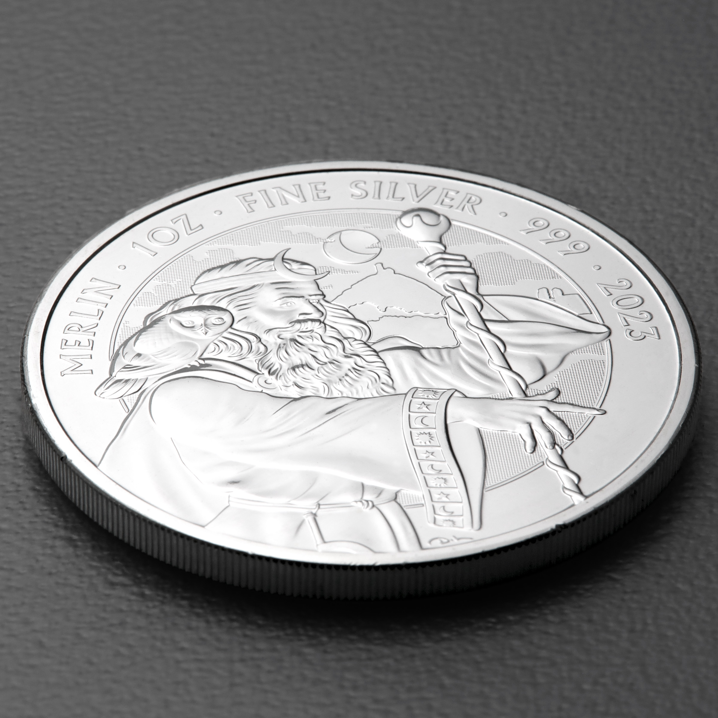 Silbermünze 1oz "Merlin" 2023 Myths and Legends 19% (Großbritannien) - Detailansicht 2