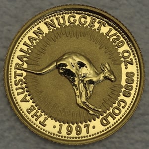 Goldmünze 1/20oz "Känguru" 1997 Australian Nugget (Australien) - Hauptansicht