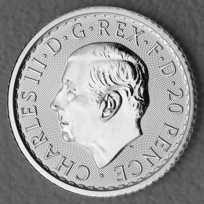 Silbermünze 1/10oz "Britannia" versch. Jahrgänge diff. (Großbritannien) - Miniaturansicht 2