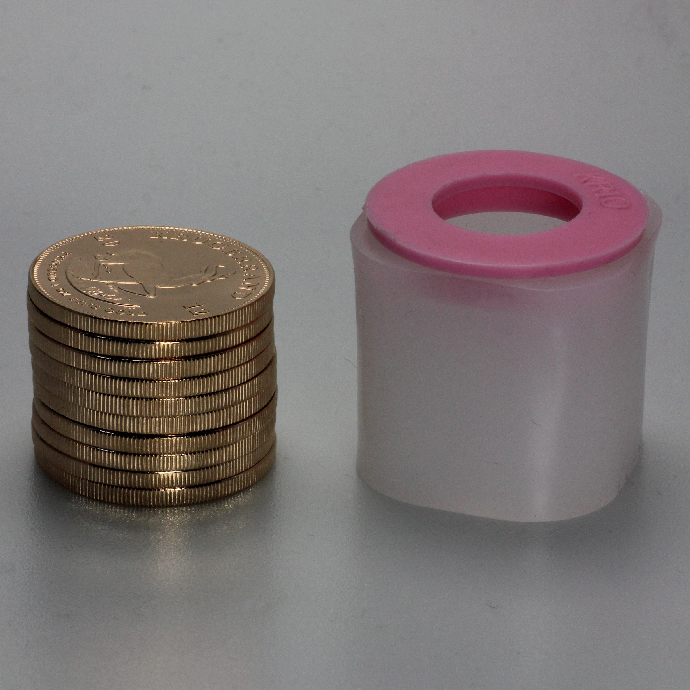 Goldmünze 10 x 1oz "Krügerrand" aktueller Jahrgang Tube (Südafrika) - Detailansicht 2