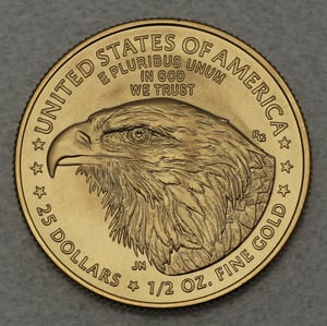 Goldmünze 1/2oz "American Eagle" 2021 (USA) - Hauptansicht