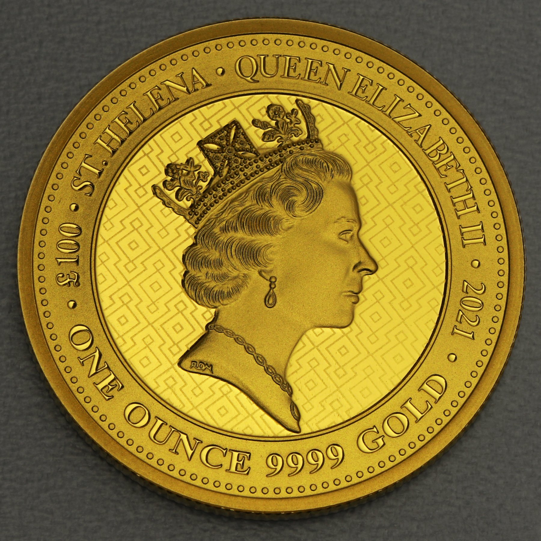 Goldmünze 1oz "Victory" 2021 The Queen s Virtues (St. Helena) - Detailansicht 1