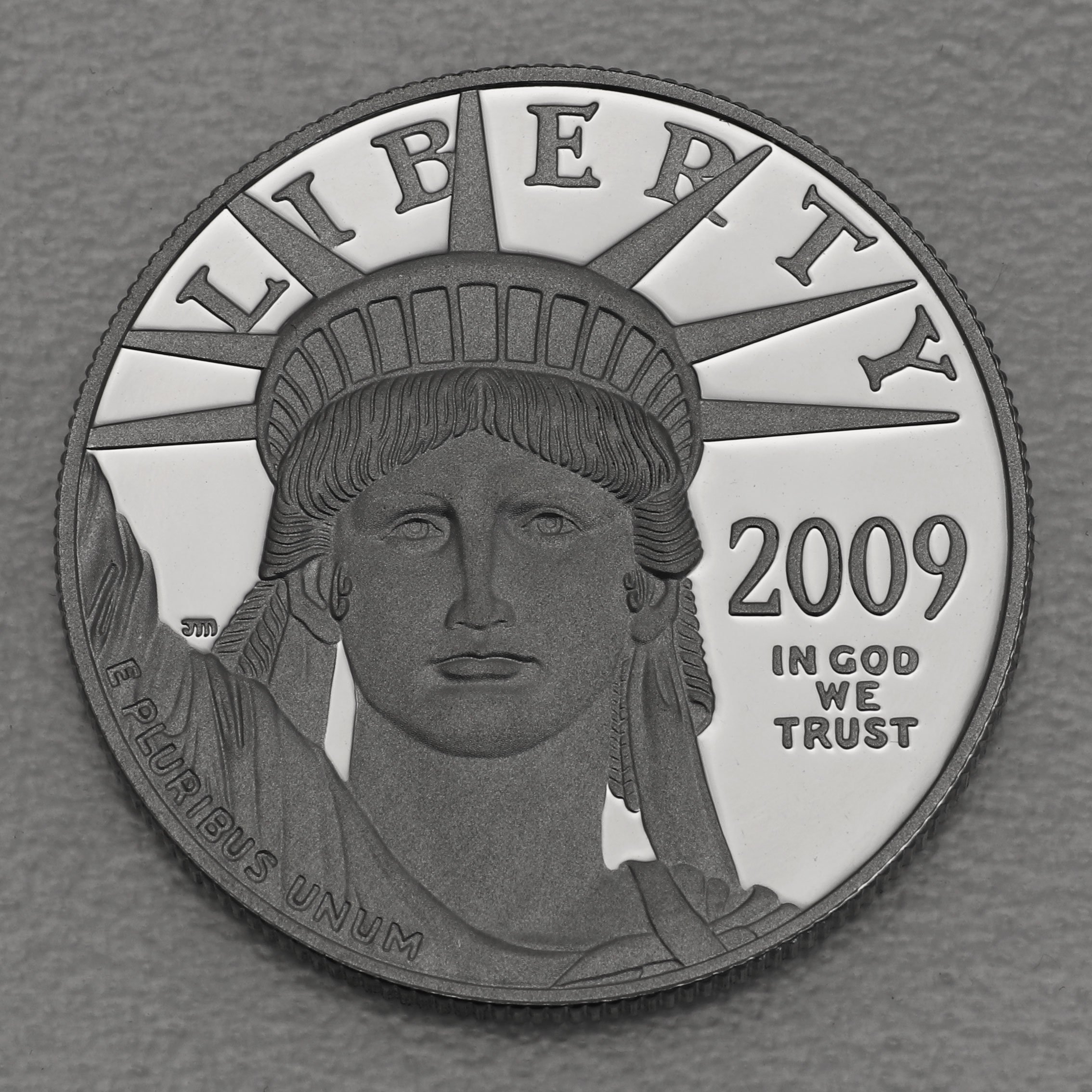Platinmünze 1oz "American Eagle" 2009 Preamble of the Constitution Serie (USA) - Hauptansicht